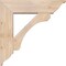 Ekena Millwork Legacy Traditional Smooth Bracket w/ Offset Brace, Douglas Fir, 7 1/2"W x 28"D x 28"H BKT0806X28X28LEC01SDF - alternate 2